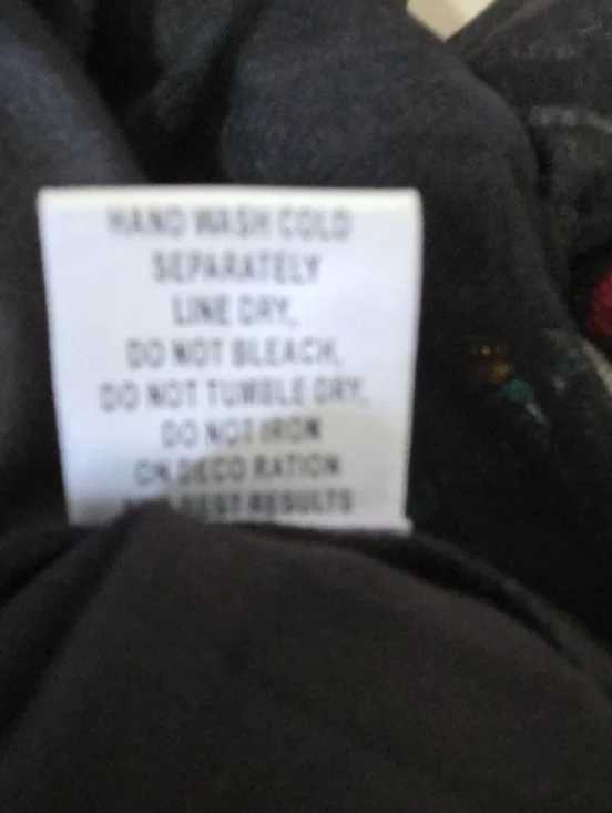 Kyra Tunic Black Cold Shoulder Large Embroidered Floral Tulle Whimsigoth Fairy - Picture 11 of 11